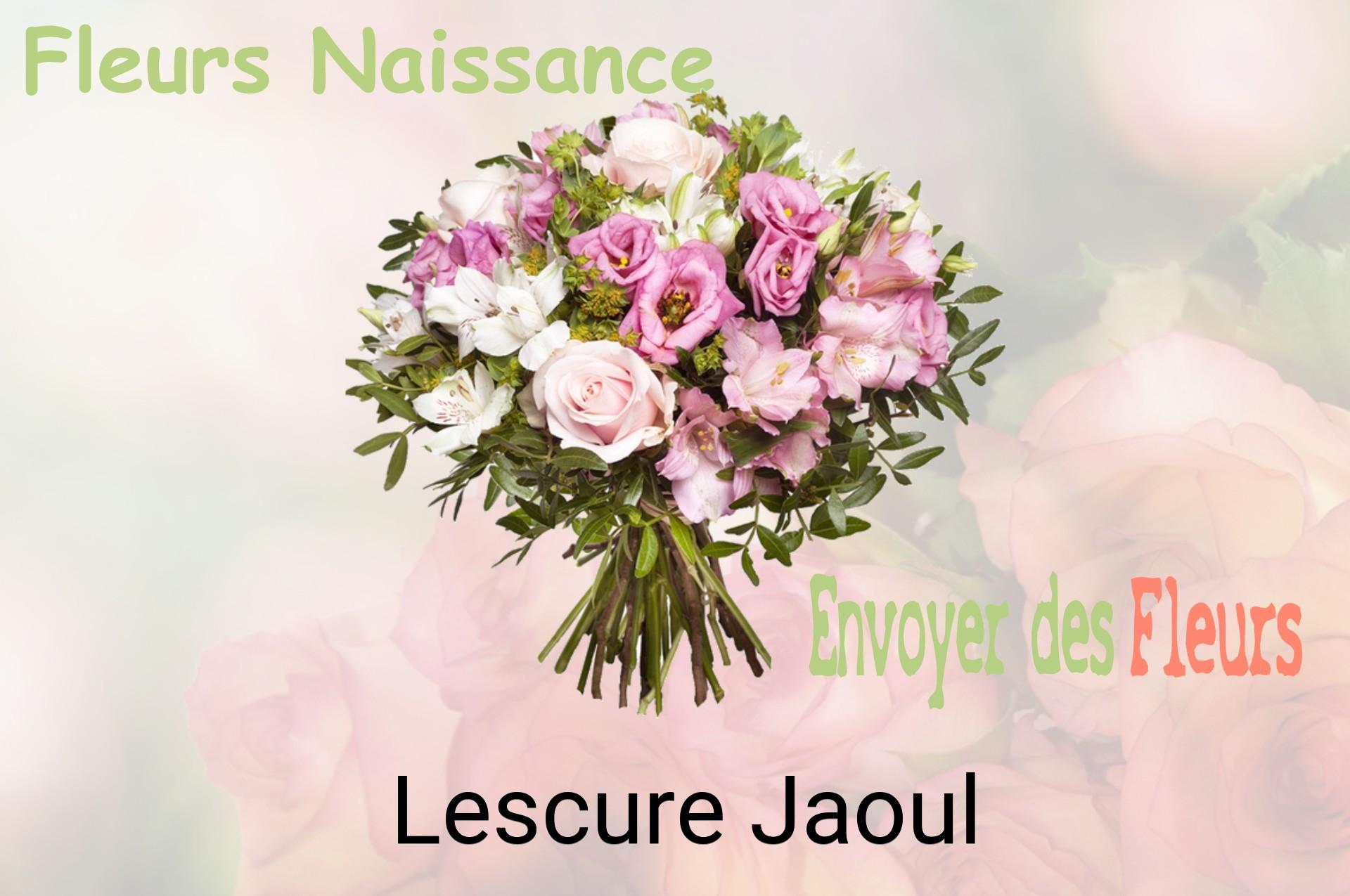 Bouquet de fleurs de naissance livré à Lescure-Jaoul