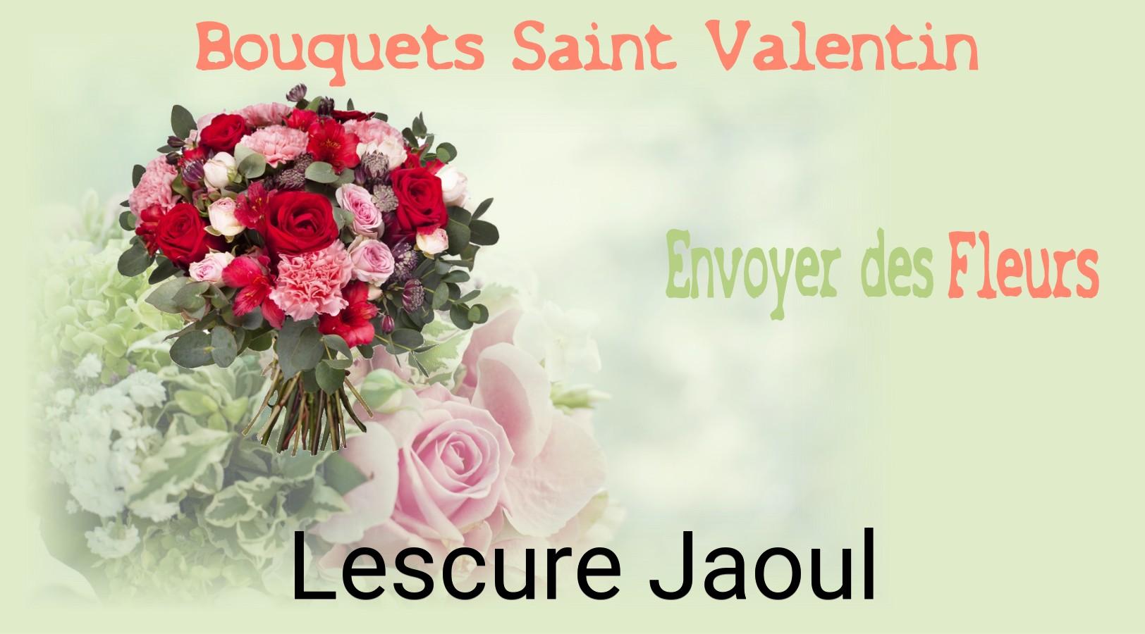 Roses de Saint-Valentin livrées à Lescure-Jaoul